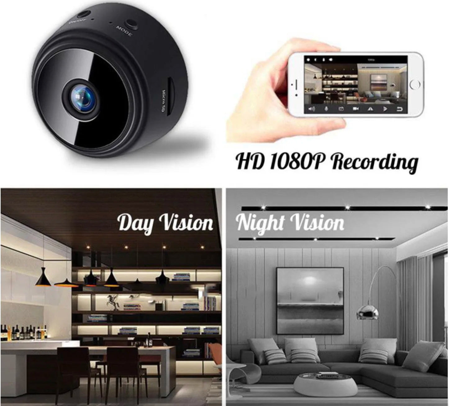 A9 Mini Camera WiFi Wireless