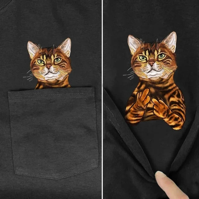 polera  de gato