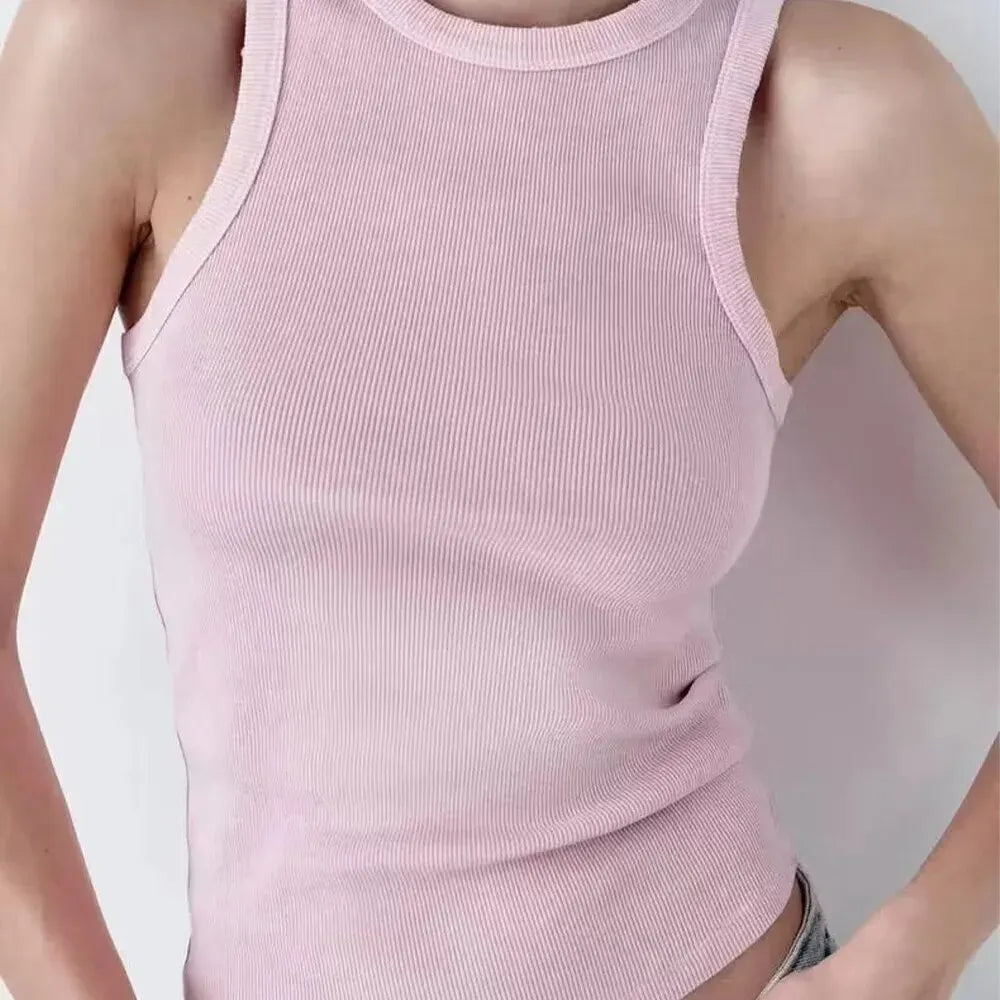 poleras de mujer sin mangas