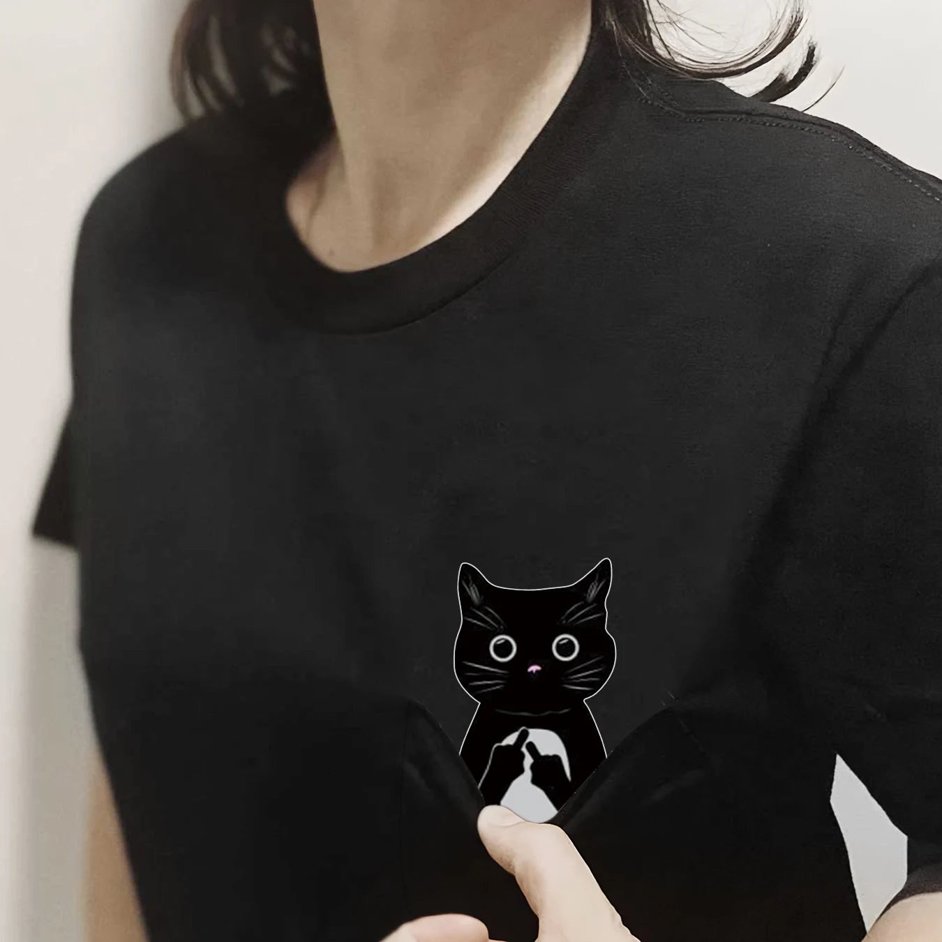 polera  de gato